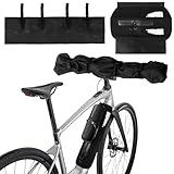 Viitech Lenkerschutzhülle Ebike + EBike Akku Schutzhülle Set 2 Stück, Wasserfest Feuchtigkeits Staubgeschützt Ebike Transportschutz Set, Enthält Lenkerschutzhülle e-bike und e bike Akku Schutzhülle