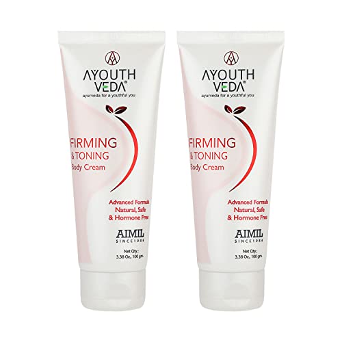 Image of Ayouthveda Firming & Toning Body Cream | Enriched With Satavari | Strengthnes Skin Tissues | Deeply Nourishes Skin & Keep It Moisturized | Ideal For Daily Use (Pack of 2; 100g each)