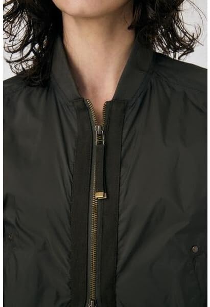 [マウジー] FRONT ZIP FUNCTION ブルゾン