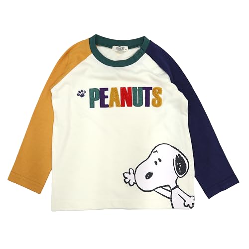 Amazon | [タキヒヨー] カジュアル スヌーピー ラグランTシャツ 配色