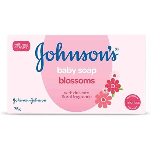 J&J Blossoms Soap 75g Pack - 3
