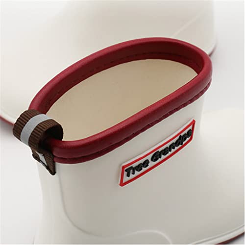 Kids Toddler Rain Boots Easy-on Lightweight and Waterproof Boots Baby Rain Shoes for Boys Girls4