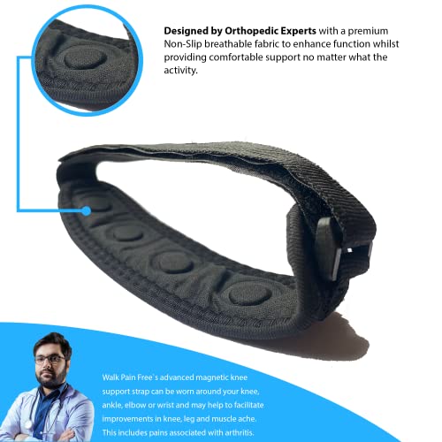 Walk Pain Free Ginocchiera - Cinturino magnetico