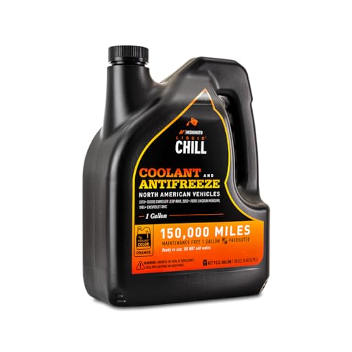 Image of Mishimoto Liquid Chill OE Coolant, Orange, North American Vehicles, 1 Gallon