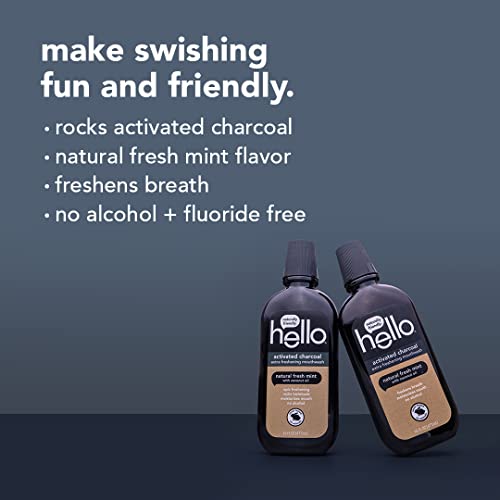 Hello 1527 Activated Charcoal Extra Freshening Mouthwash thumb #5