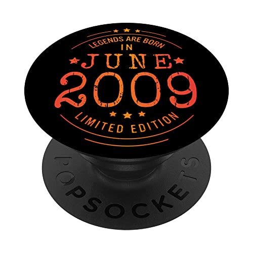 Cumpleaños Junio 2009 Edición Limitada Regalo Legend June PopSockets PopGrip Intercambiable