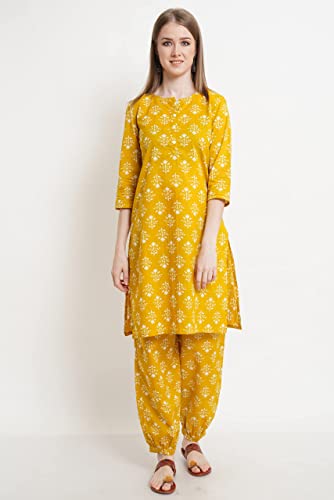 Image of COTLAND Fashions Kurta and Pant /Palazzo Set for Women