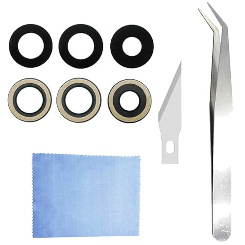 YIEDBCX Camera Glass Cover Rear Lens Replacement Parts+ Adhesive for Samsung Galaxy Z Fold 6