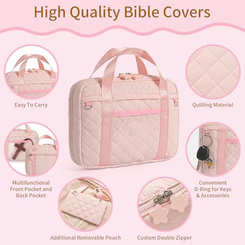 40% Off Quilted Bible Cover for Women with Code S9TAAOE6