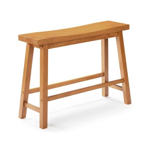 Image of Boraam Sonoma Counter Height Backless Bench - Honey Oak Finish