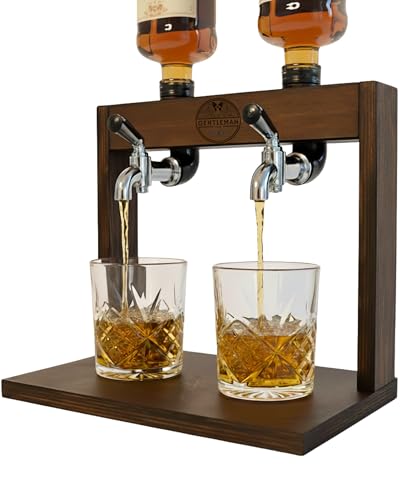 Whisky Dispenser | Whisky | Schnapsspender | Getränkespender mit Zapfhahn | Whisky Geschenkset | Whiskey | Bar Zubehör | Whiskey Geschenke für Männer