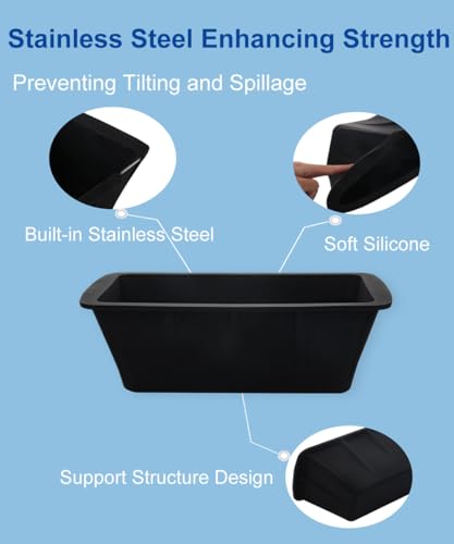 Molde para baño de hielo XL con acero inoxidable miniatura 2