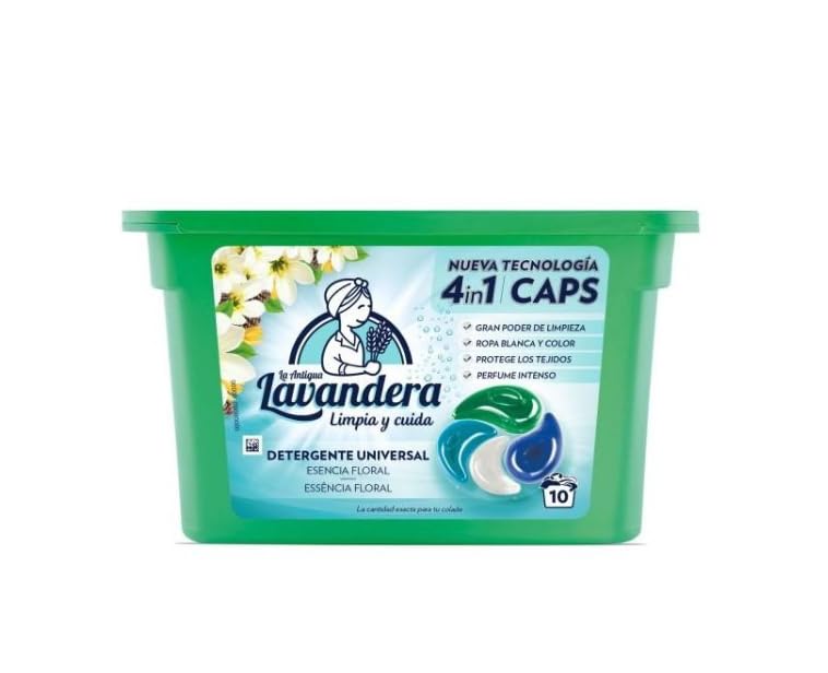 LAVANDERA 4EN1 CAPS 10U UNIV/FLORAL
