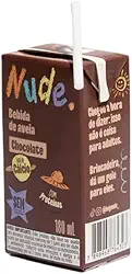 Leite Vegetal de Aveia Kids Chocolate Nude 180ml