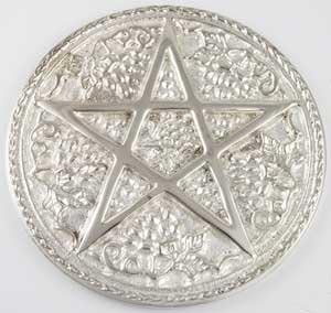 Pentagram Altar Tile 6"
