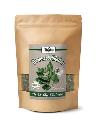 Biojoy Hojas de Ortiga secas Ecológicas (100 g), cortadas, ideales para infusión (Urtica dioica)