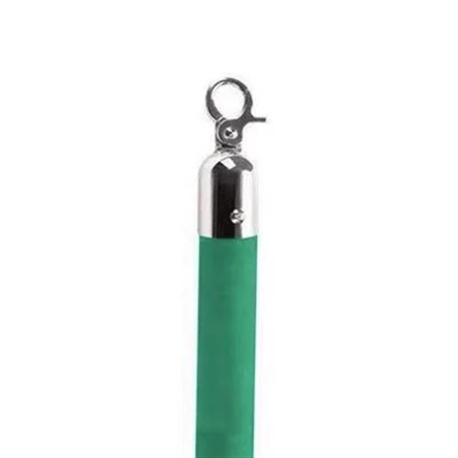 Corde de barrière contre la cohue en flanelle verte 3m pour poteau d'accueil