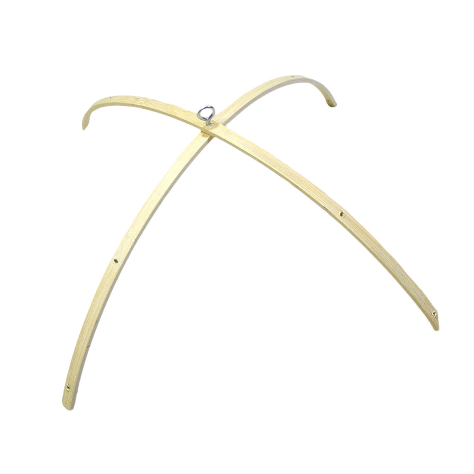 Garende Mobile Hanging Frame Decor Versatile Easy Installation Gift DIY Crafts DIY Baby Mobile Holder for Baby Bed Newborn Birthday, 40cm