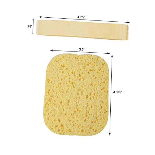 Image of Ecological Pop Purpose Sponge, Yellow