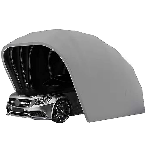 Tenda per auto, semi-automatica, pieghevole, telescopica, per protezione da parcheggio all'aperto
