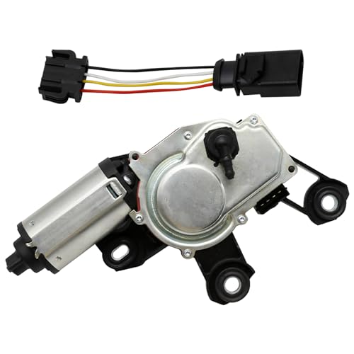 Hoypeyfiy Rear Windscreen Wiper Motor with Connecting Harness Wire for Au-di A1 8X A6 C7 4G Q3 8U 2012-2018 4G9955711A 4G9955711C 8U0955711A 579717