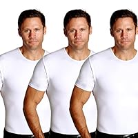 Algopix Similar Product 17 - Insta Slim Mens Slimming CrewNeck