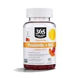 365 by Whole Foods Market, Probiotic + B12 Gummies 2 Billion CFU, Assorted Fruit Flavors, 60 ct