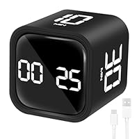 Pomodoro Timer Cube Countdown Timer Zeitmanagement Wird fur BüRo, Studium, Kinder, KüChenkochen, Bewegung Verwendet