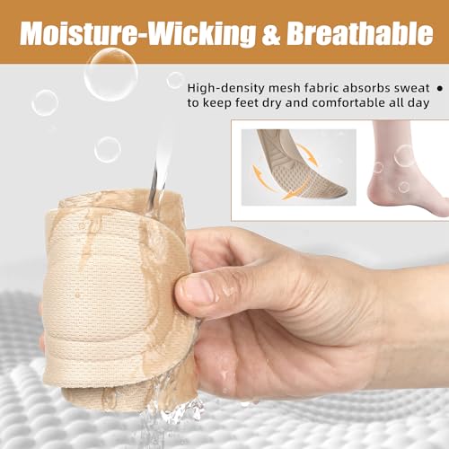 Image of Ultra-Light Insoles for Daily Shoes - Breathable Foam Replacement Inserts for Men & Women | Shock Absorption, All-Day Standing & Running Support(Women's US 6-10)