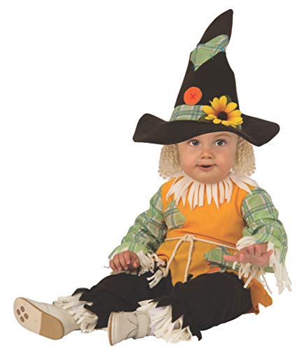 Rubies Kid's Opus Collection Lil Cuties Scarecrow Costume Baby Costume, As Shown, Infant