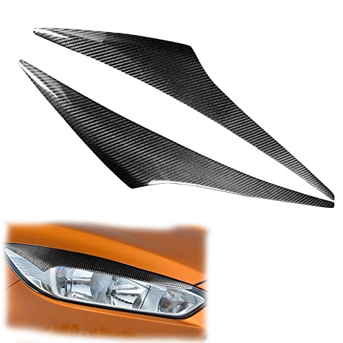 Autocollants Phares Ford Focus 2015 Fibre de Carbone Masque Anti-Rayures