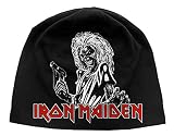Iron Maiden Mütze Beanie Cap Classic Killers Logo offiziell Nue Schwarz Jersey