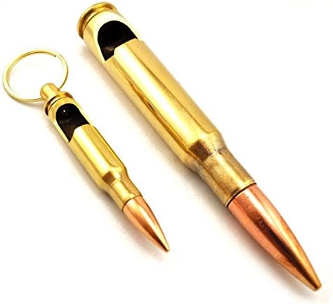 50 Caliber Bullet Bottle Opener/Opener Keychain Combo Pack