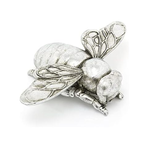 Carousel Home Silver Effect Bee Ornament Cover