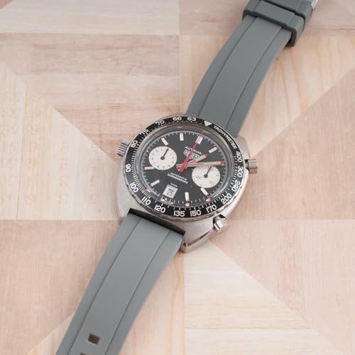 Image of StrapHabit Quick Release Rubber Watch Strap Band FKM 20mm 22mm 24mm