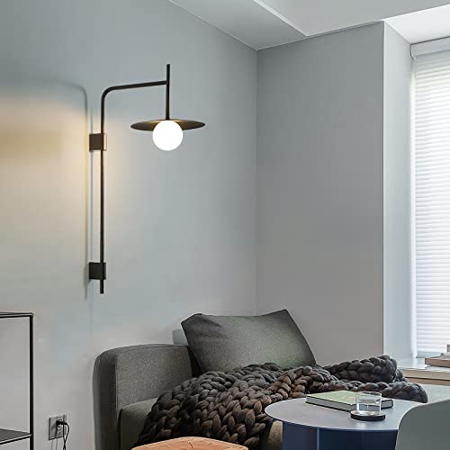 Lámpara de pared estilo loft con diseño elegante para dormitorio 4