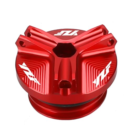Tapón de aceite CNC Rosso para Yamaha YZF R1 y R6: máxima protección