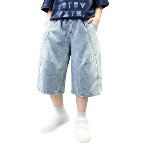 Ropa informal de verano para niños con pantalones cortos vaqueros de playa y parque