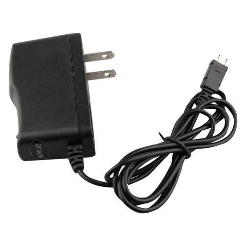 Eco Rapid Travel Charger for All Micro USB Compatible Devices - Retail Packaging - Black