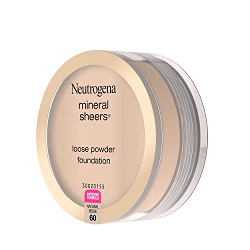 Neutrogena Mineral Sheers Loose Powder Foundation, Natural Beige 60, .19 oz - image 8