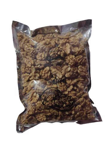 Snow Hills Kashmir Premium Kagzi Akhrot Giri (Walnut Kernels) - 1.10 lb (500 gram) | Source of Omegas, Healthy Snacks, Unsalted, Unroasted, High Oil Content | Rich in Antioxidants for Enhanced Brain Power and Stamina
