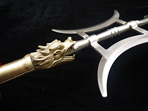 Halberd,Stainless Steel Material,Brass Faucet Shape,Chinese Martial Arts Kung Fu #TOP5