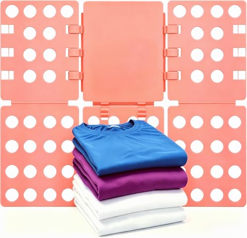 Planche pliante pour vêtements, t-shirt - Planche pliante pour t-shirts et vêtements - Planche à linge résistante - Facile et rapide - Pour enfants et...