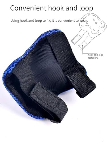 The 7-Piece Set Contains Knee Pads, Elbows and Wrist Guards, which are Suitable for Sports, Cycling, Roller Skating and Skateboarding. - Image 5