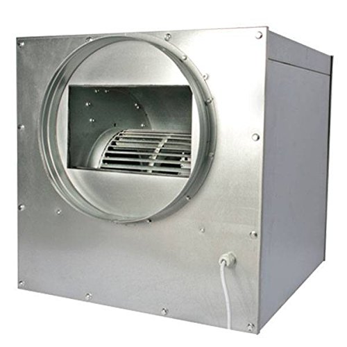 Venso Aspiratore Cassonato in Acciaio SUPERSILENZIATO 55x55cm -2x2,50cm +1x3,15cm 2500 m3/h