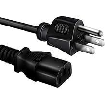 5ft/1.5m UL Listed AC in Power Cord Outlet Socket Cable Plug Lead for Peavey CS 4080HZ CS 4000 Crossover Amplifier Amp