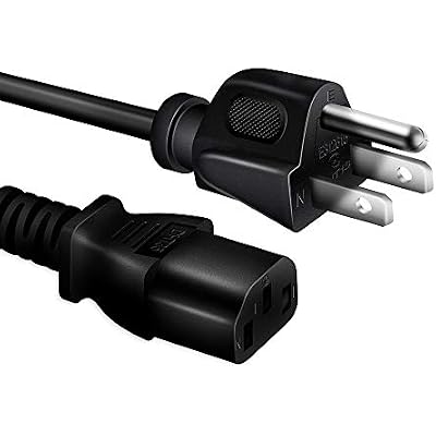 AC Power Cable Compatible with Denon DJ SC6000 Prime DJ Media Player with 10.1 Touchscreen