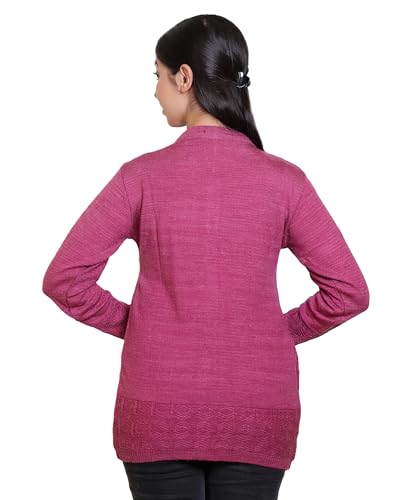 Image of Grand Line Winter wear Acrylic Lady Cardigan /Sweater for Casual and Evening outings