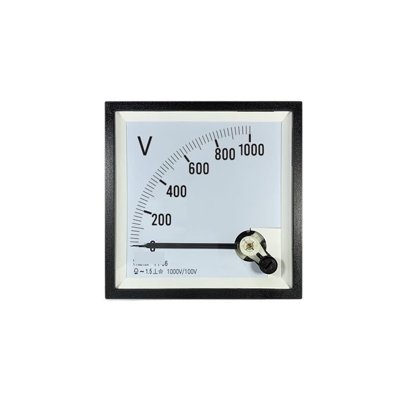 Voltmètre moyenne fréquence CP96 de tableau 1000V 100V, compteur à aiguille AC 1000Hz haute tension