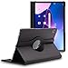 Produktbild ebestStar - Hülle für Lenovo Tab M10 Plus 10.6 (Gen 3), Drehbar Schutzhülle, PU-Lederhülle, Rotierende Ständer Etui, Rotating Case Cover, Schwarz